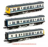 371-888 Graham Farish Class 108 3 Car DMU BR White & Blue